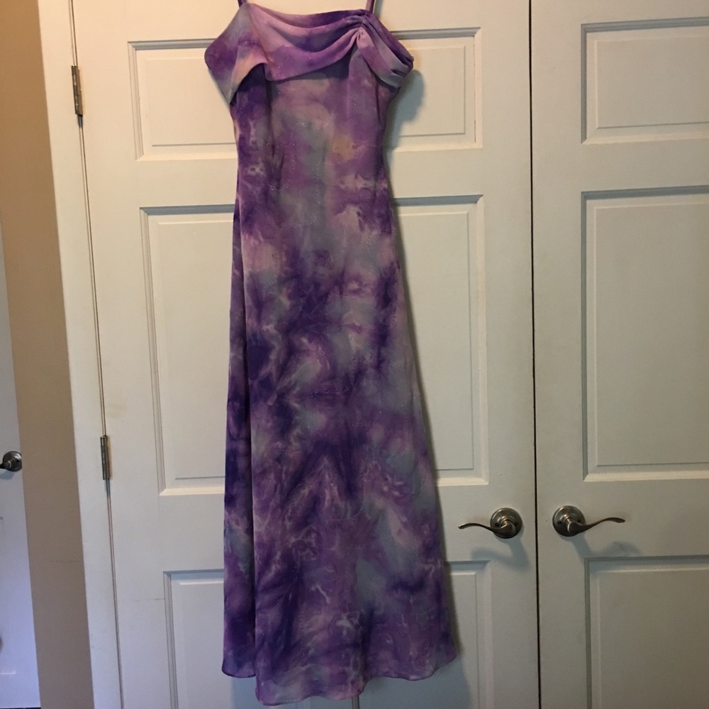Purple Long Dress